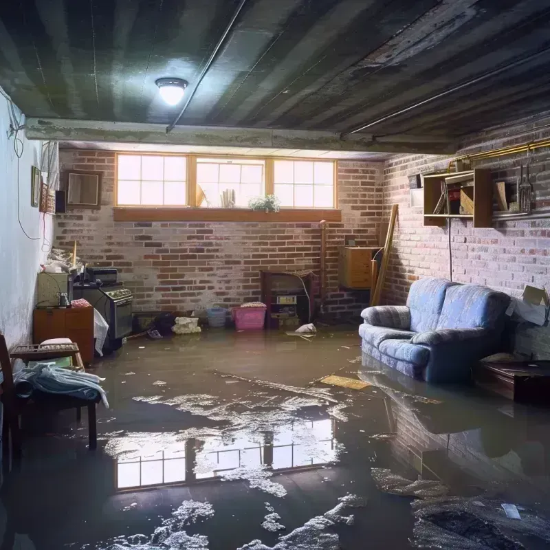 Flooded Basement Cleanup in Susquehanna County, PA